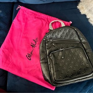 NWT Glamaholic Lifestyle monogram book bag Unisex